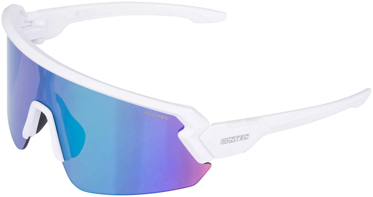 Contec brille rush revo ct sportsbriller rush rev hvid grøn