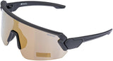 Contec brille rush revo ct sportsbriller rush rev sort guld