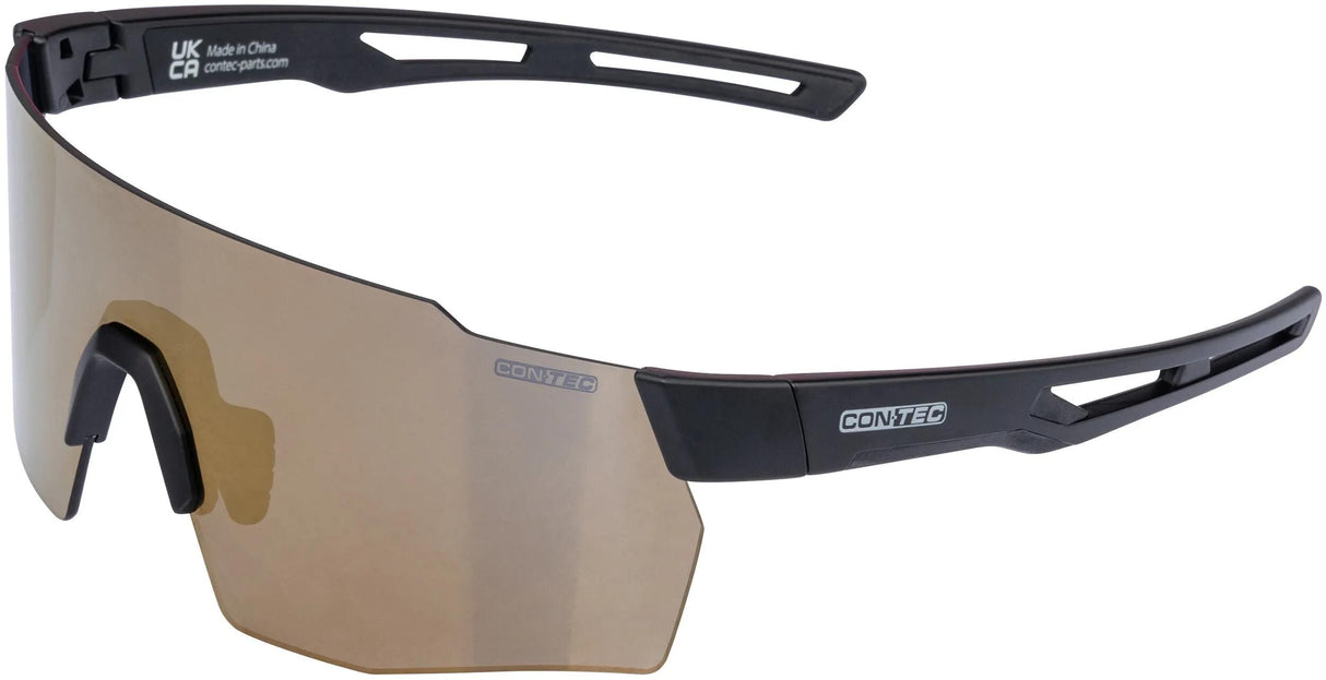 Contec brille pulse revo ct sportsbriller pulse re sort guld