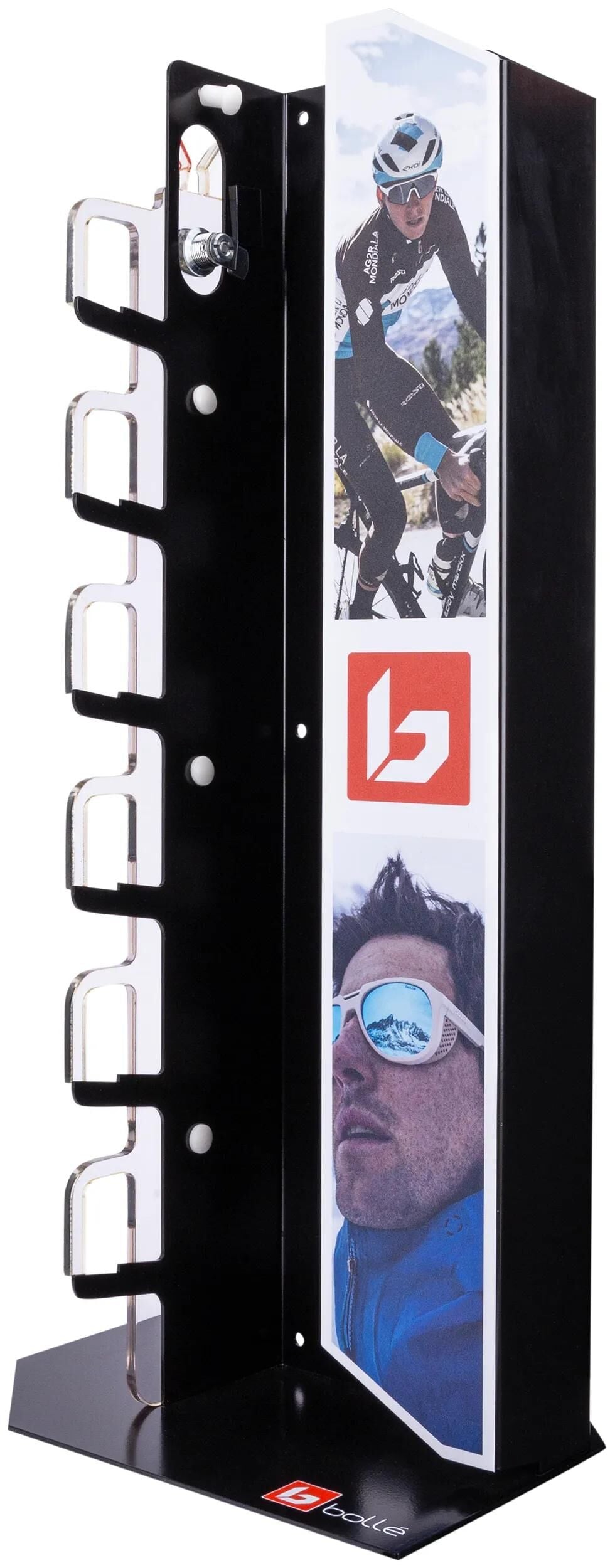 Bollé salgsdisplay display f.6 glas