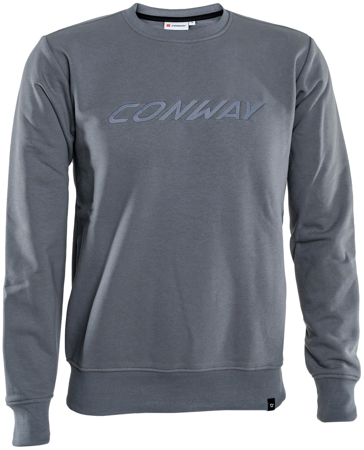 Conway sweatshirt stort logo sweatshirt stort logo størrelse m grå