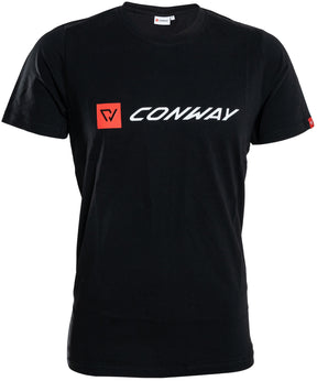 Conway t-shirt logoline t-shirt logoline størrelse s sort