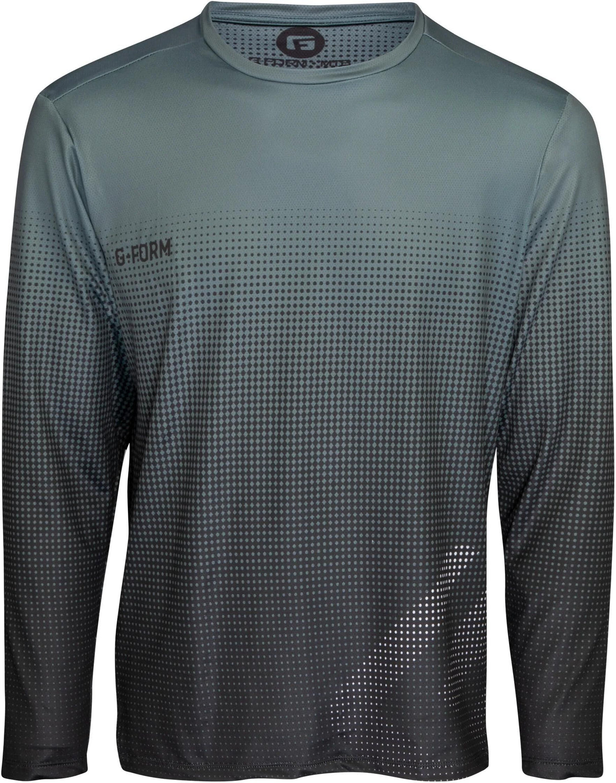 G-form longshirt fade jersey herre longarm skjorte fade jer. herre str. m