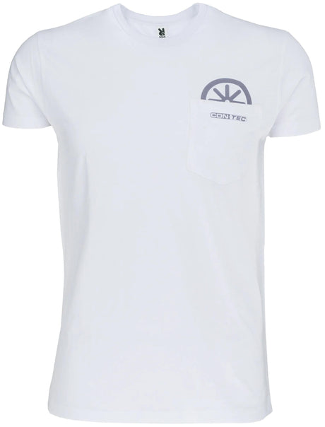 Contec t-shirt skjult skjorte ct t-shirt hidden.shirt hvid str. xl
