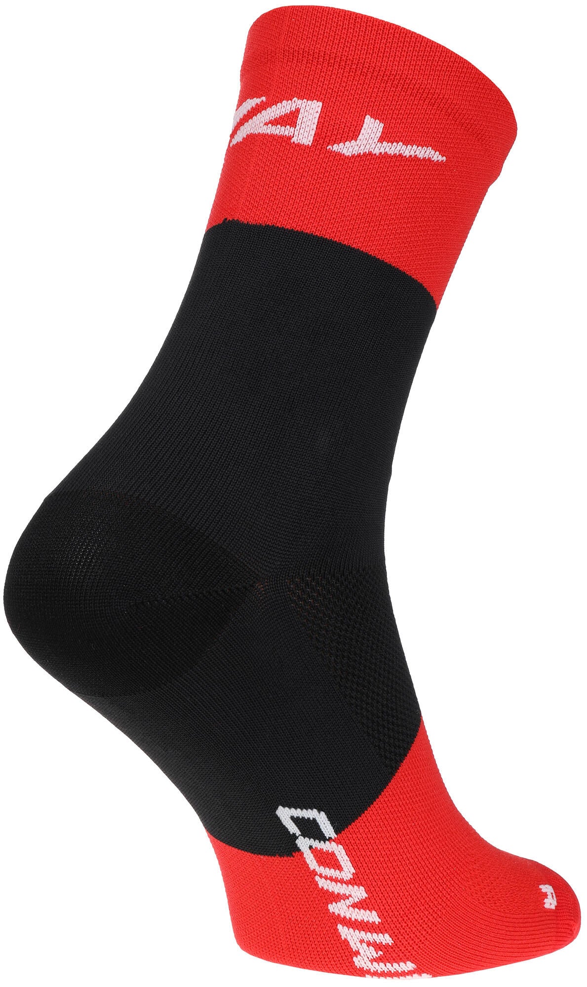 Conway sokker racerstrømper high cut sok race high cut størrelse 36-39 sort rød