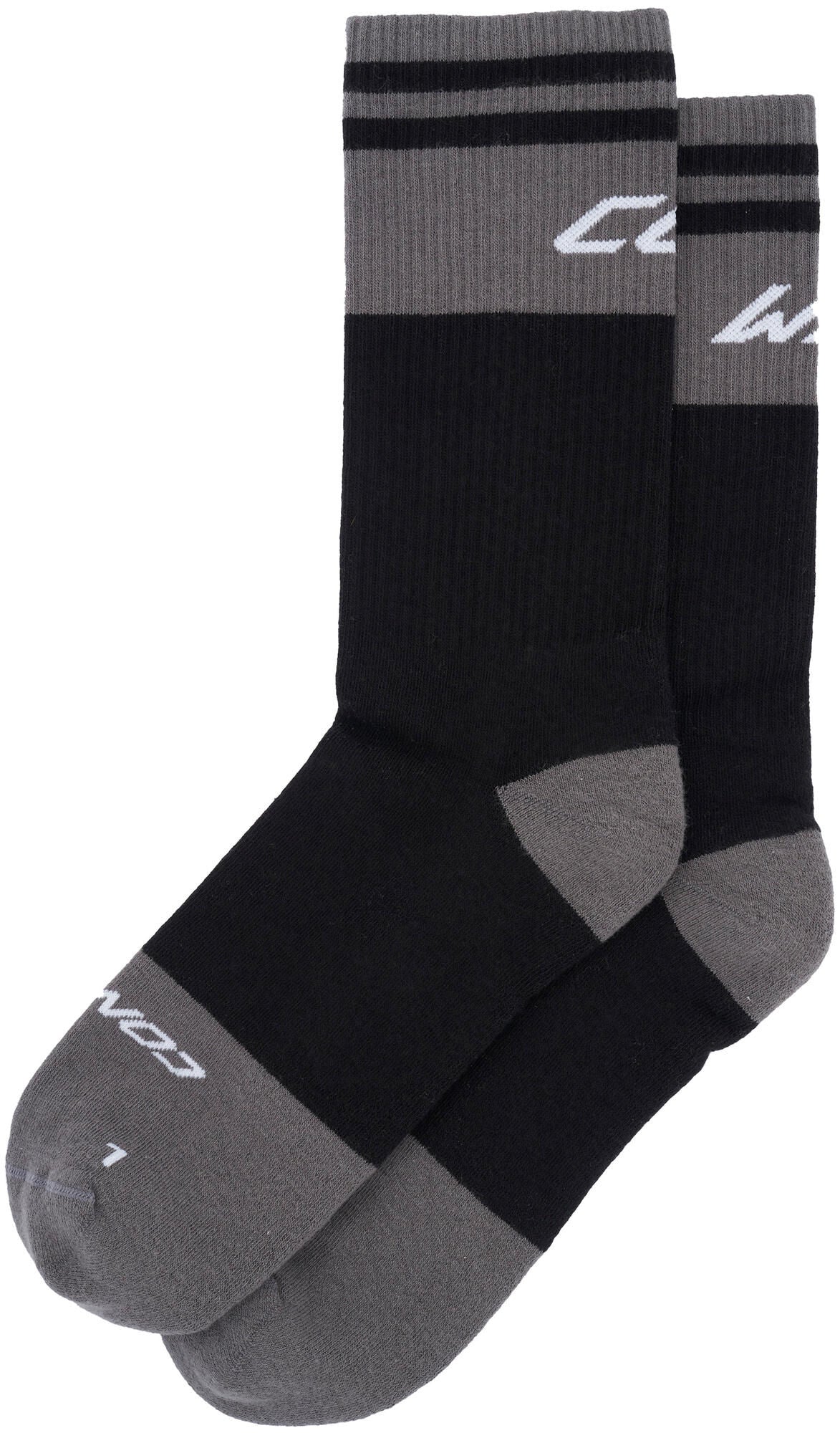 Conway strømper aktive strømper high cut sok acti.high cut 36-39 sort grå