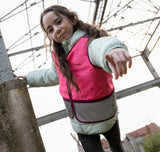 Wowow børnevest zippy jakke pink refleks børn zippy pink gr. s