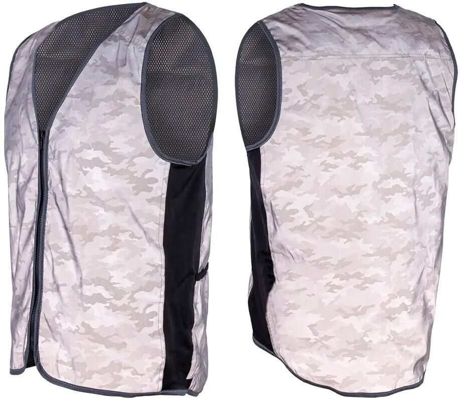 Wowow vest titanium refl.vest titanium str. s