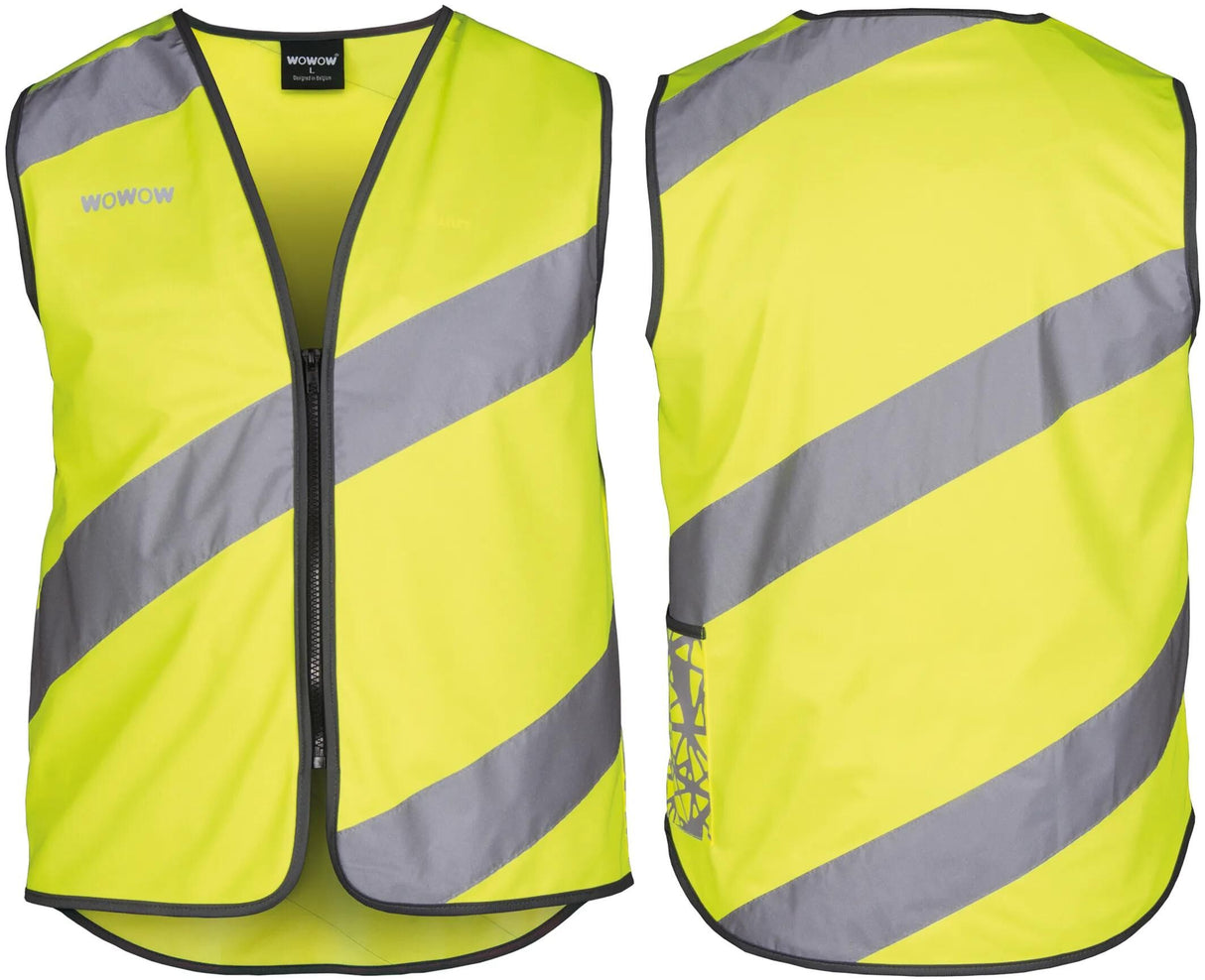 Wowow vest roadie refleks vest roadie xl gul