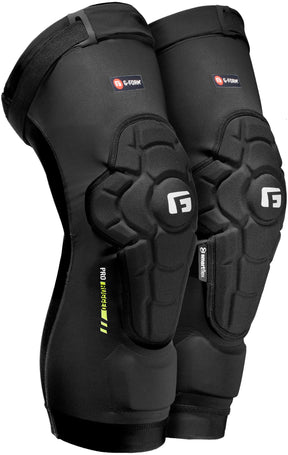 G-form knæbeskyttelse pro robust 2 knæbeskytter. pro robust 2s sort