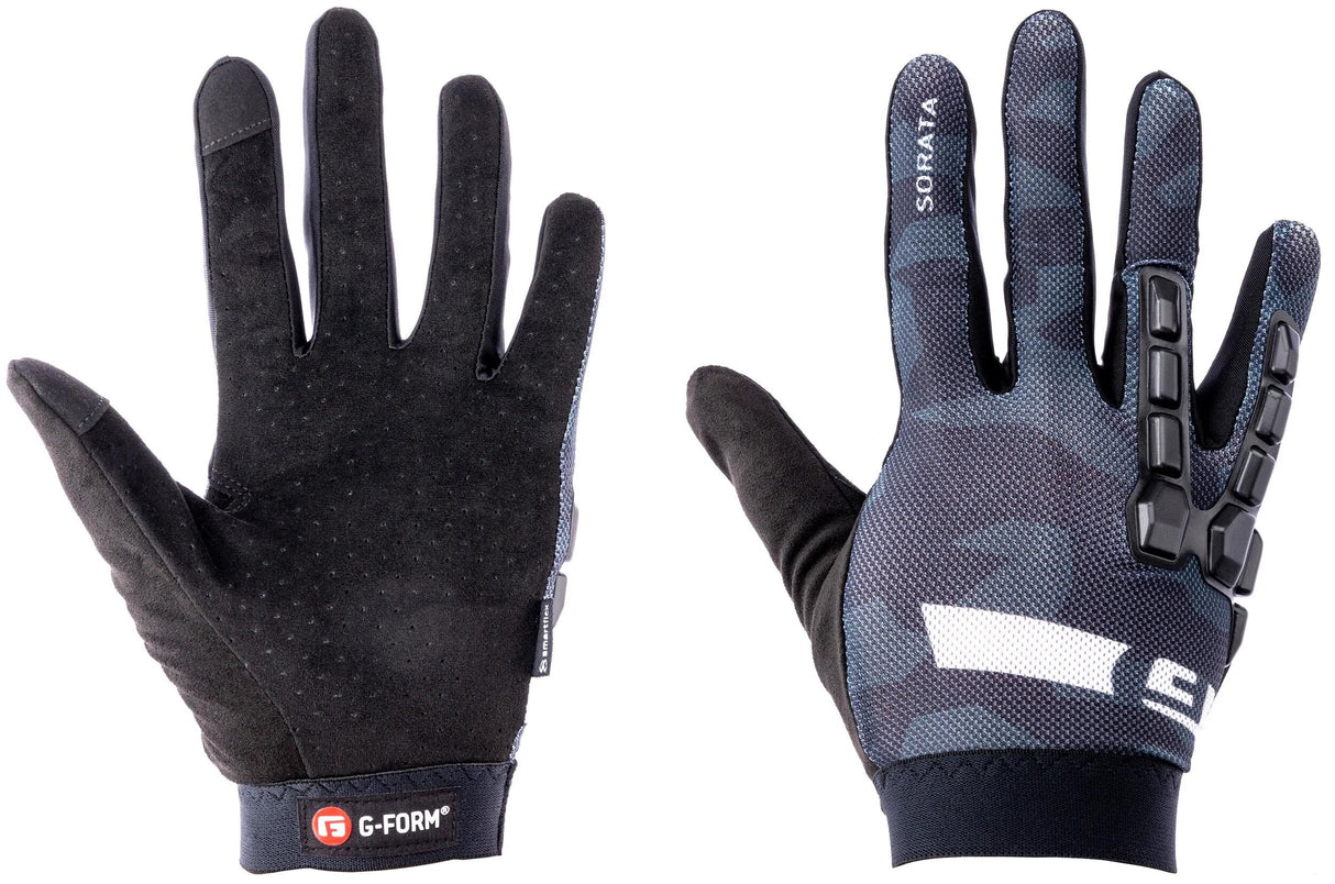 G-form handsker sorata trail 2 handske sorata trail 2 s sort hvid