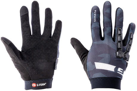 G-form handsker sorata trail 2 handske sorata trail 2 s sort hvid