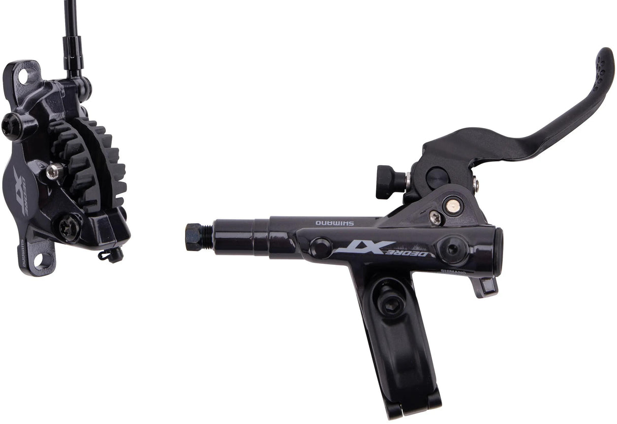 Shimano skivebremse deore xt br-m8100 og bl-m8100 skive br.shim.deore xt bag 1700mm med.