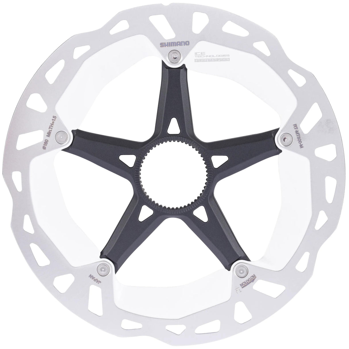 Shimano bremseskive rt-mt800 rotor shim.rt-mt800 180mm cl