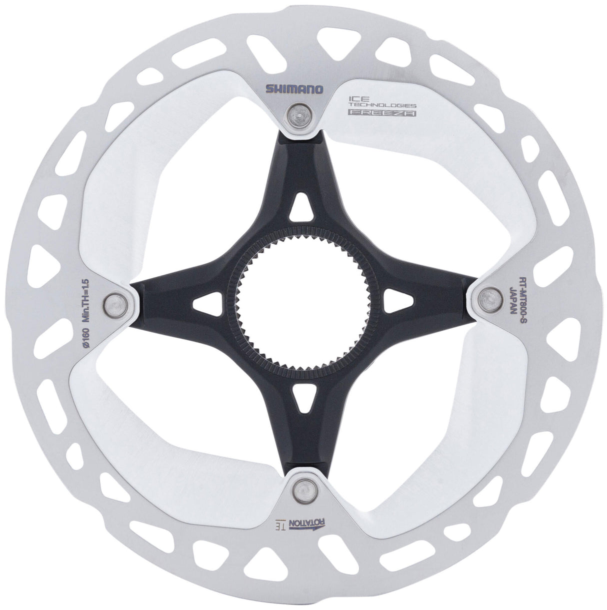 Shimano bremseskive rt-mt800 rotor shim.rt-mt800 160mm cl