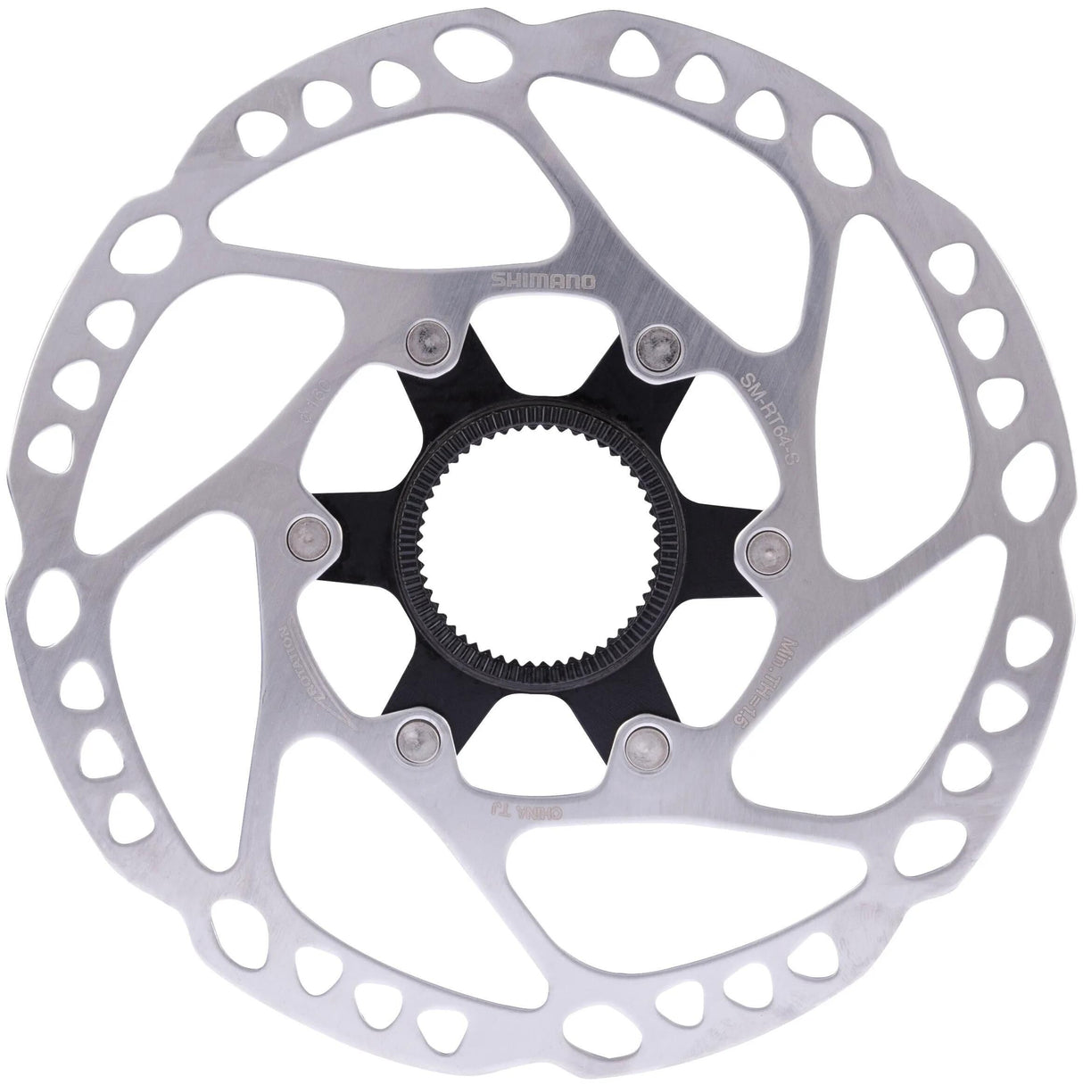 Shimano bremseskive deore rt-64mag rotor shim.deore rt-64mag 160mm cl