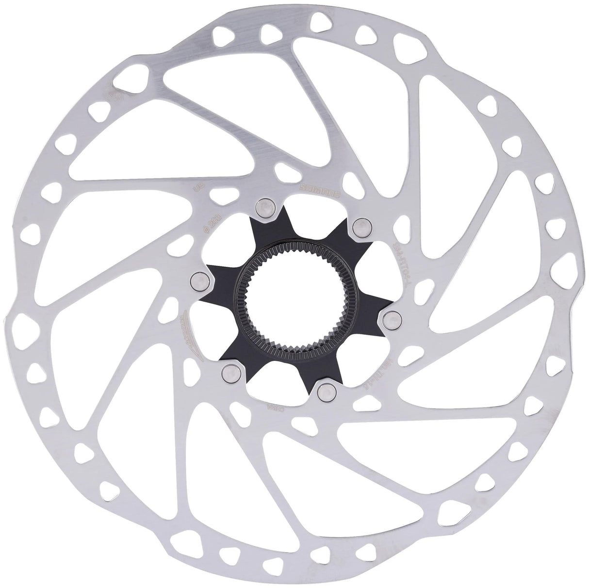 Shimano bremseskive deore rt-64mag rotor shim.deore rt-64mag 203mm cl