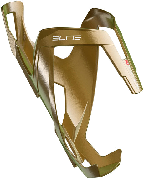 Elite bottlecage vico glam metallic gold with whiter graphics