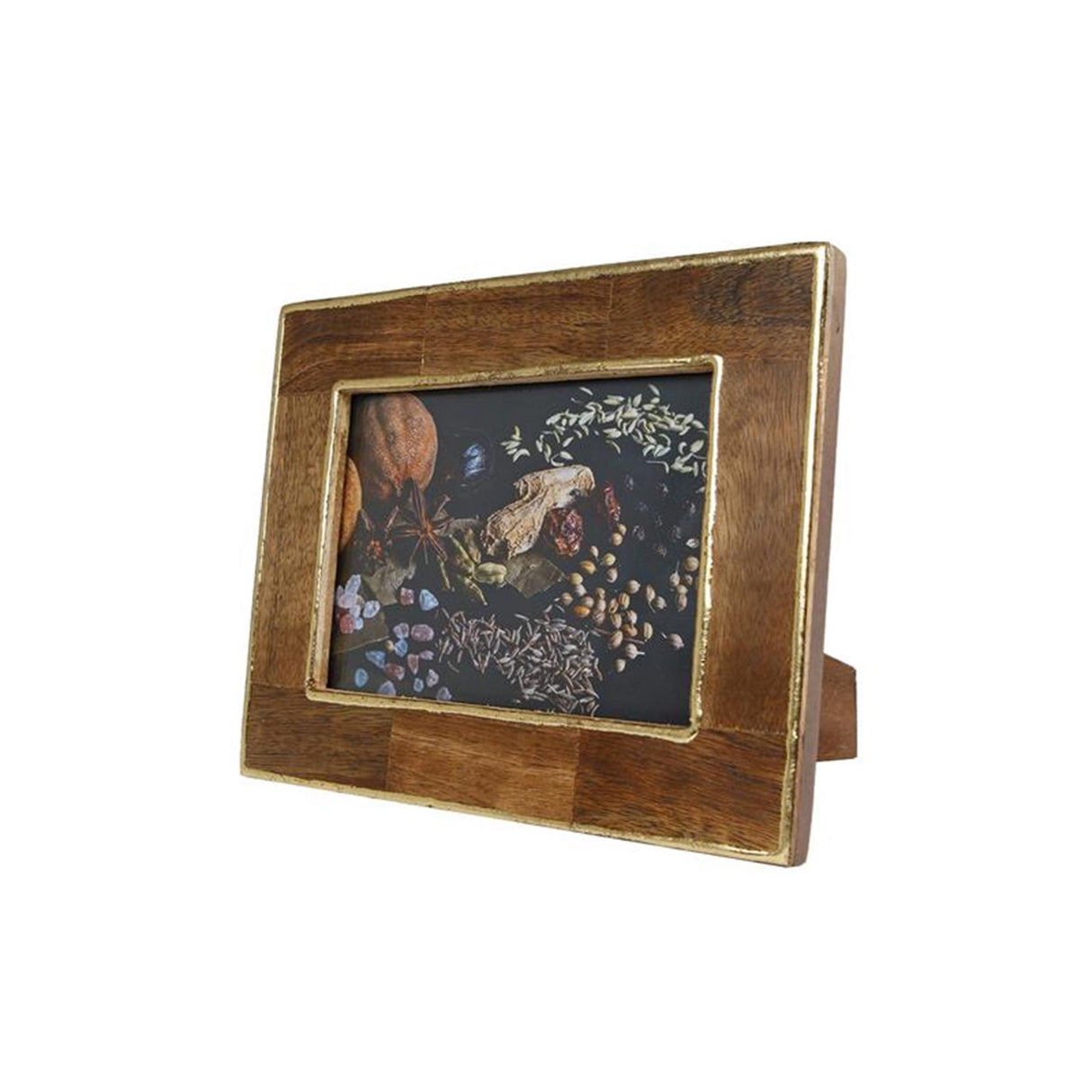 Cosydecor fotoramme jim (13x18) l naturguld træ 19x25x2cm