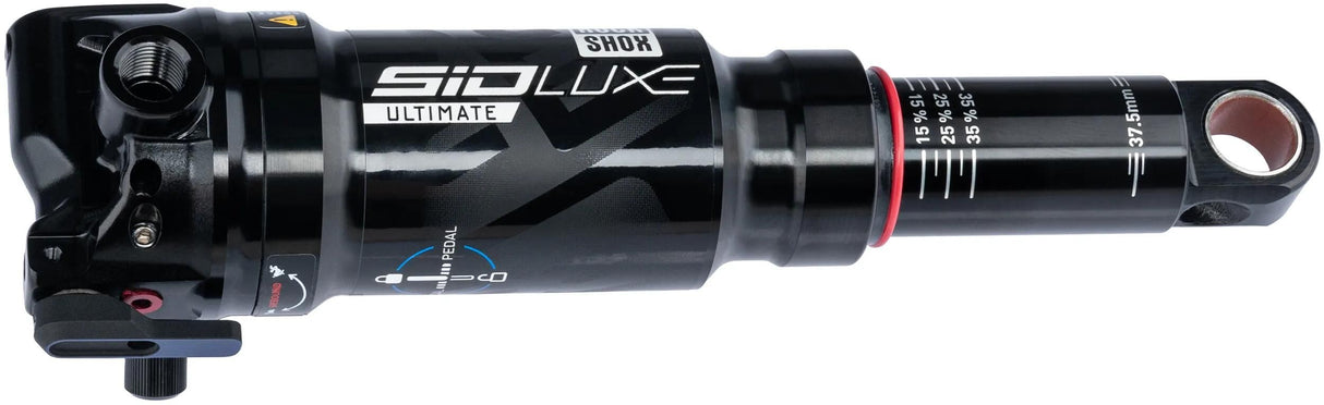 Rockshox støddæmper sidluxe ultimate 3p bagstøddæmper rs sidluxe ult.3p 165 x 37,5 mm