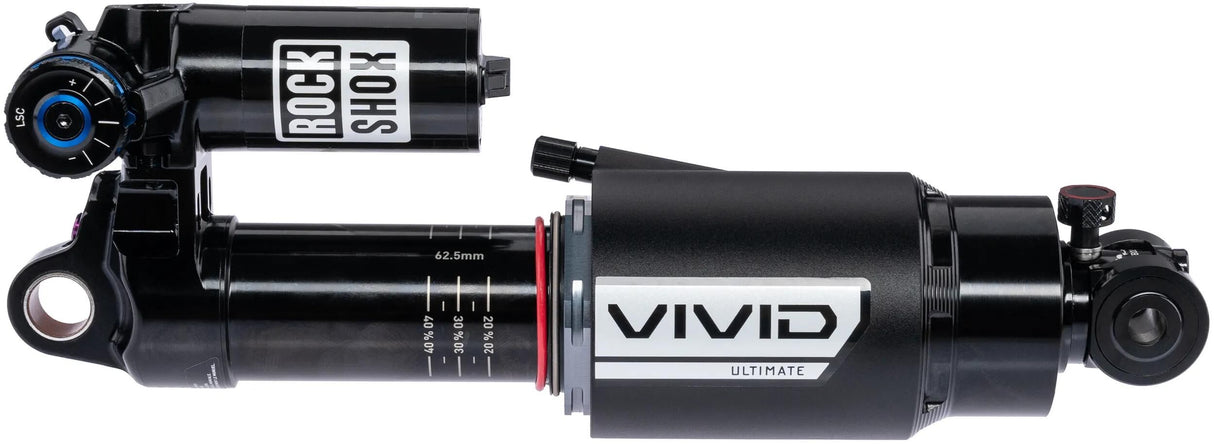 Rockshox støddæmper vivid ultimate rc2t bagstøddæmper rs vivid ult. rc2t 230 x 62,5 mm