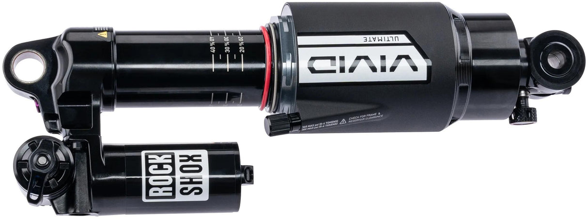 Rockshox støddæmper vivid ultimate rc2t bagstøddæmper rs vivid ult. rc2t 230 x 62,5 mm