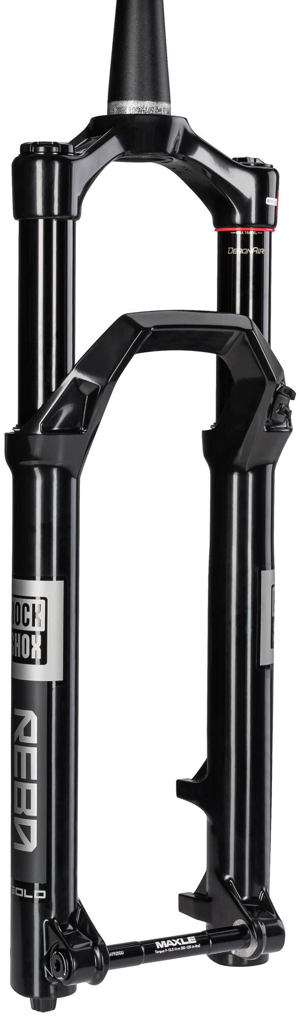 Rockshox federgabel reba guld isolator 3p rs suspension forgaffel reba g 27 130mm 3p crn 44 sort