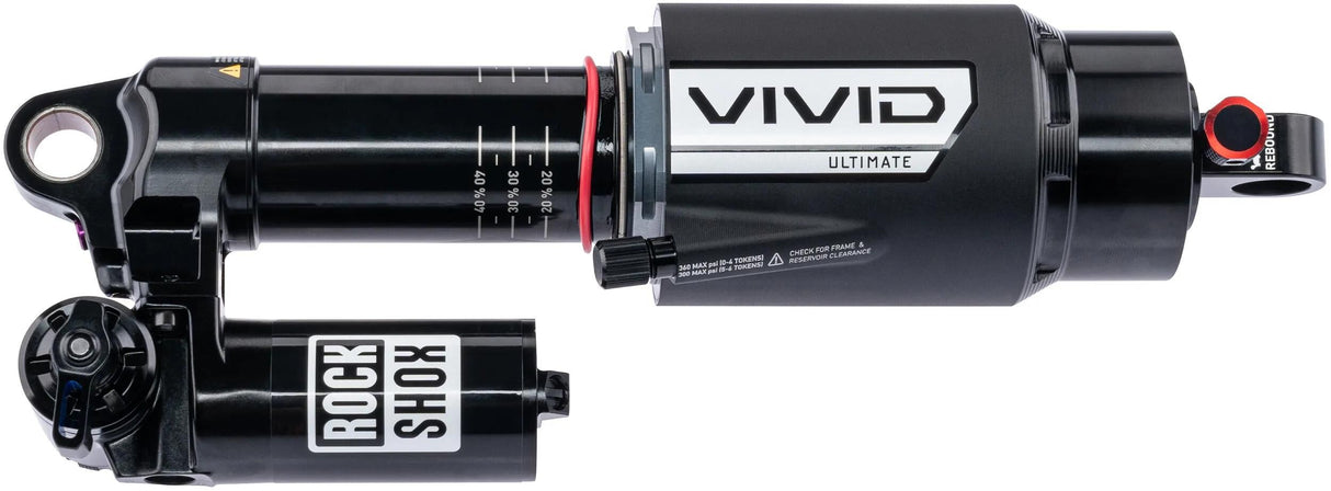 Rockshox støddæmper vivid ultimate rc2t bagstøddæmper rs vivid ult. rc2t 230 x 62,5 mm