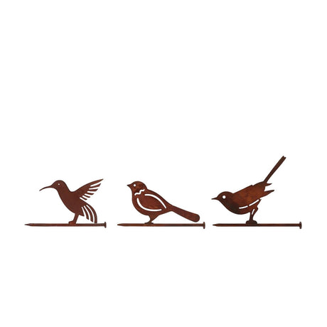 Ty tuinsteker bird rus metaal 18x1,5x13cm