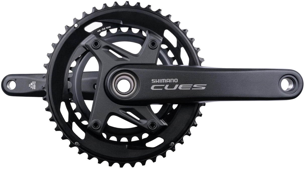 Shimano kædekrans gear cues fc-u6040-2 shim.krg u6040-2 46 32 170 sw 9 10f ht