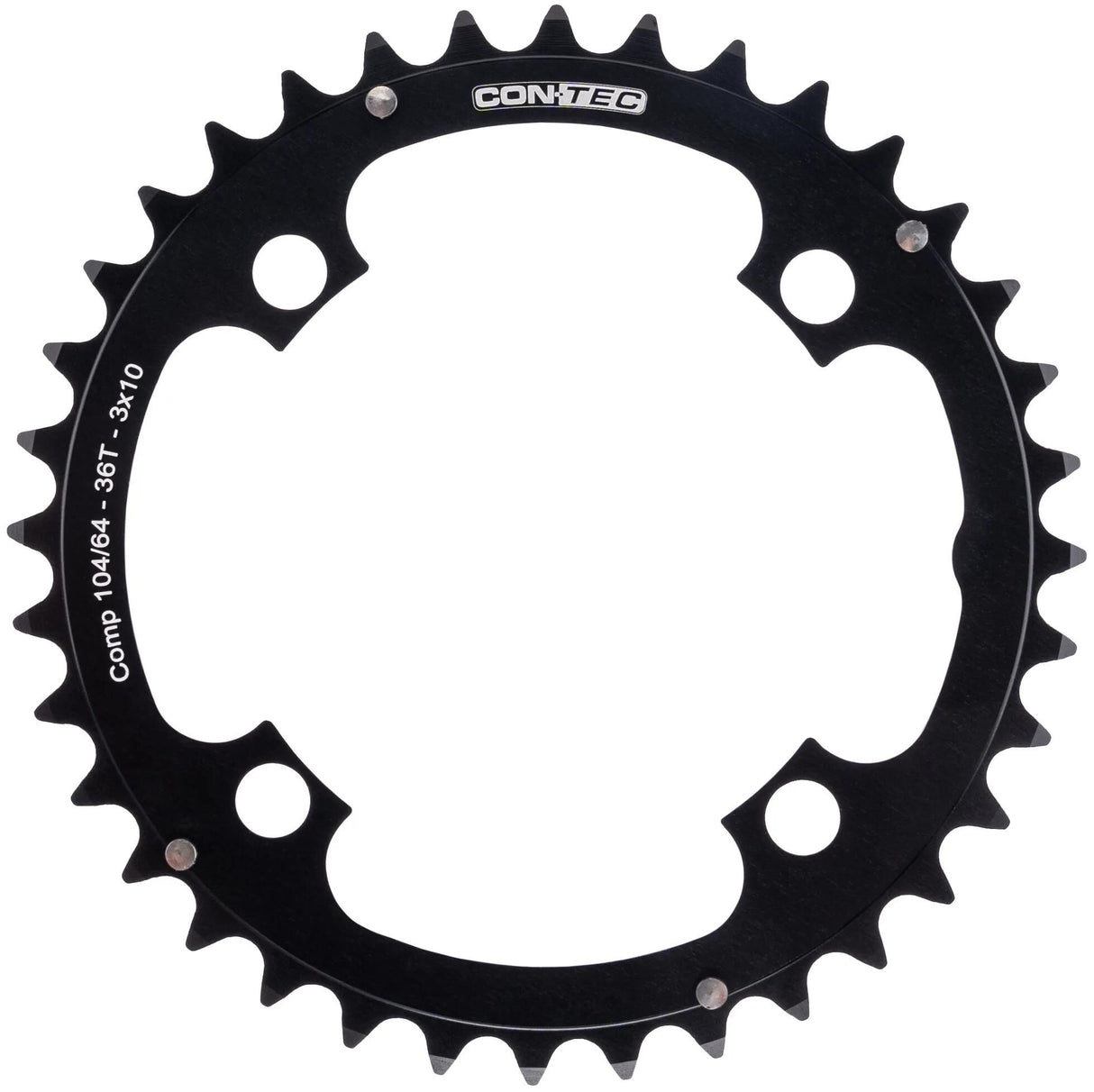 Contec klinge c.drive ct chainring c.drive 104mm 36 z. 4-arms sym.