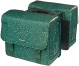 Basil dobbelt cykeltaske flair mik 35 liter 15 x 35 x 31 cm (2x) - grøn