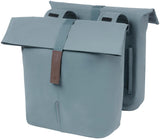 Basil Tas City Double Vegan Leather | Grafitblå