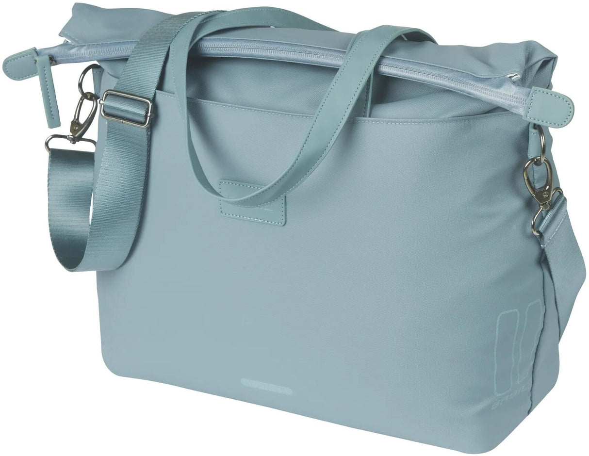 Basil laptop cykeltaske manhattan 12 liter 12 x 38 x 30 cm - grafitblå