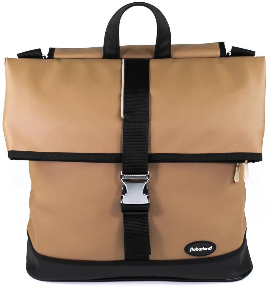 Haberland kuffert melan i single bag melan i beige