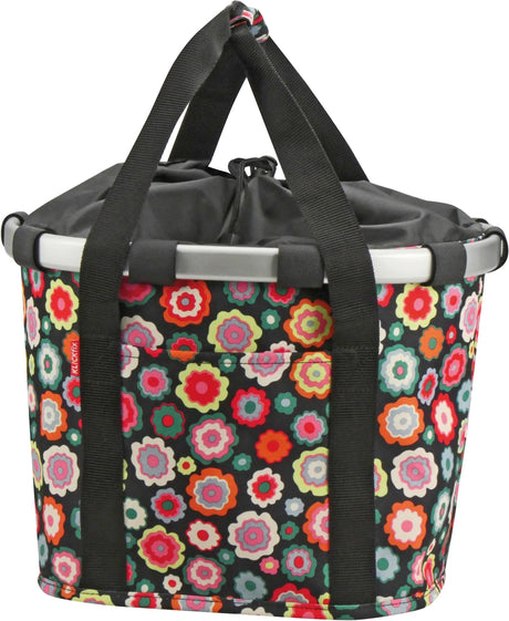 Rixen kaul shopper taske bikebasket shop.bag r k bikebasket glade blomster