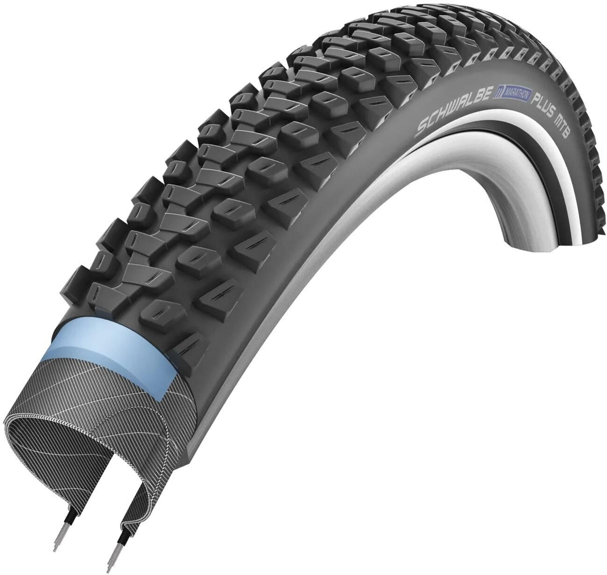 Schwalbe reifen marathon plus mtb performance line dæk marath.plus mtb perf.line 60-584