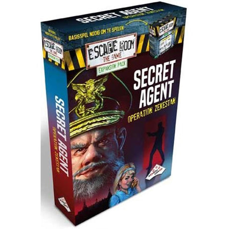 Identitetsspil idgames escape room udvidelsessæt: hemmelig agent