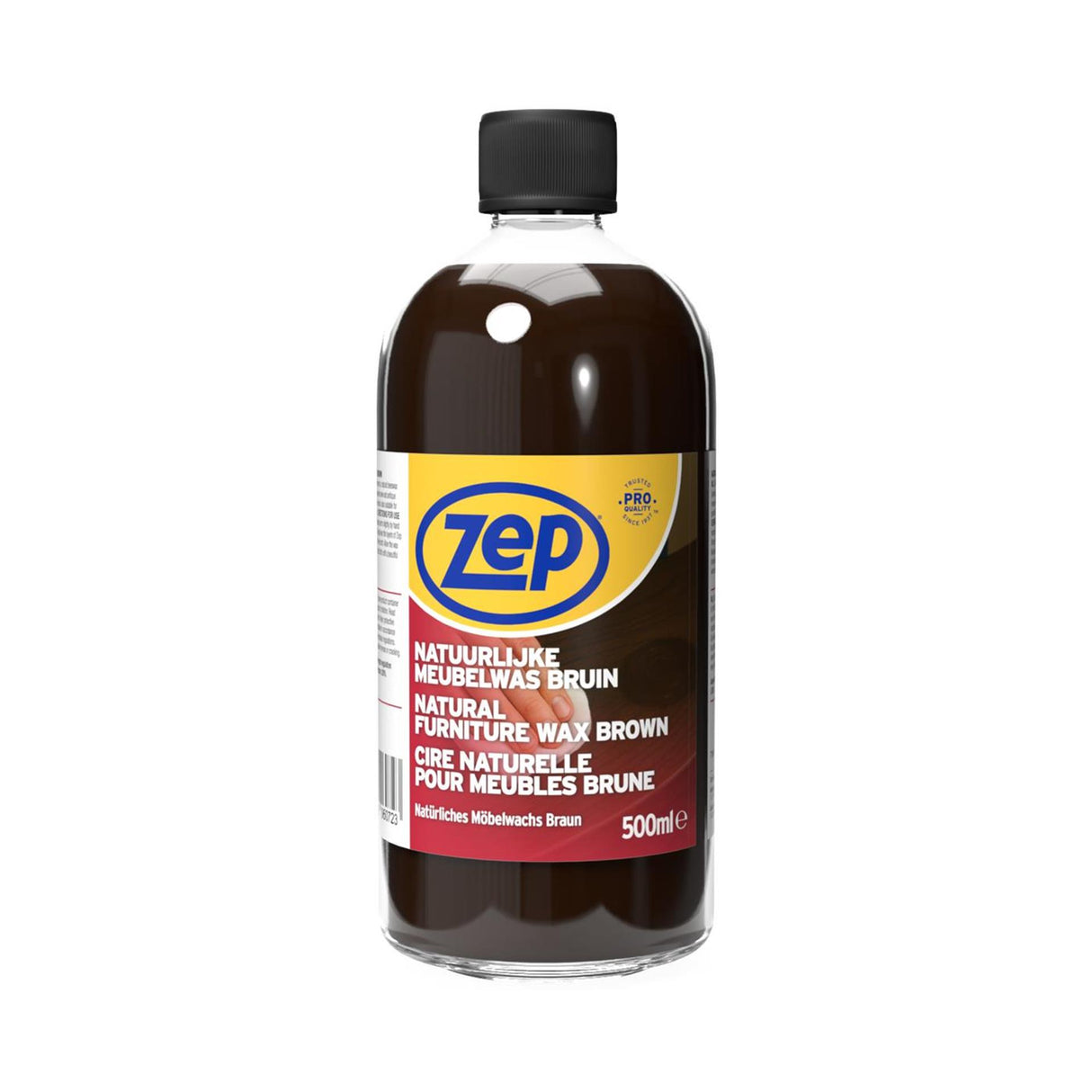 Zep møbelvoks mørk 500ml