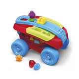 Fisher Price Mega Bloks Pull Cart Shape Sorter