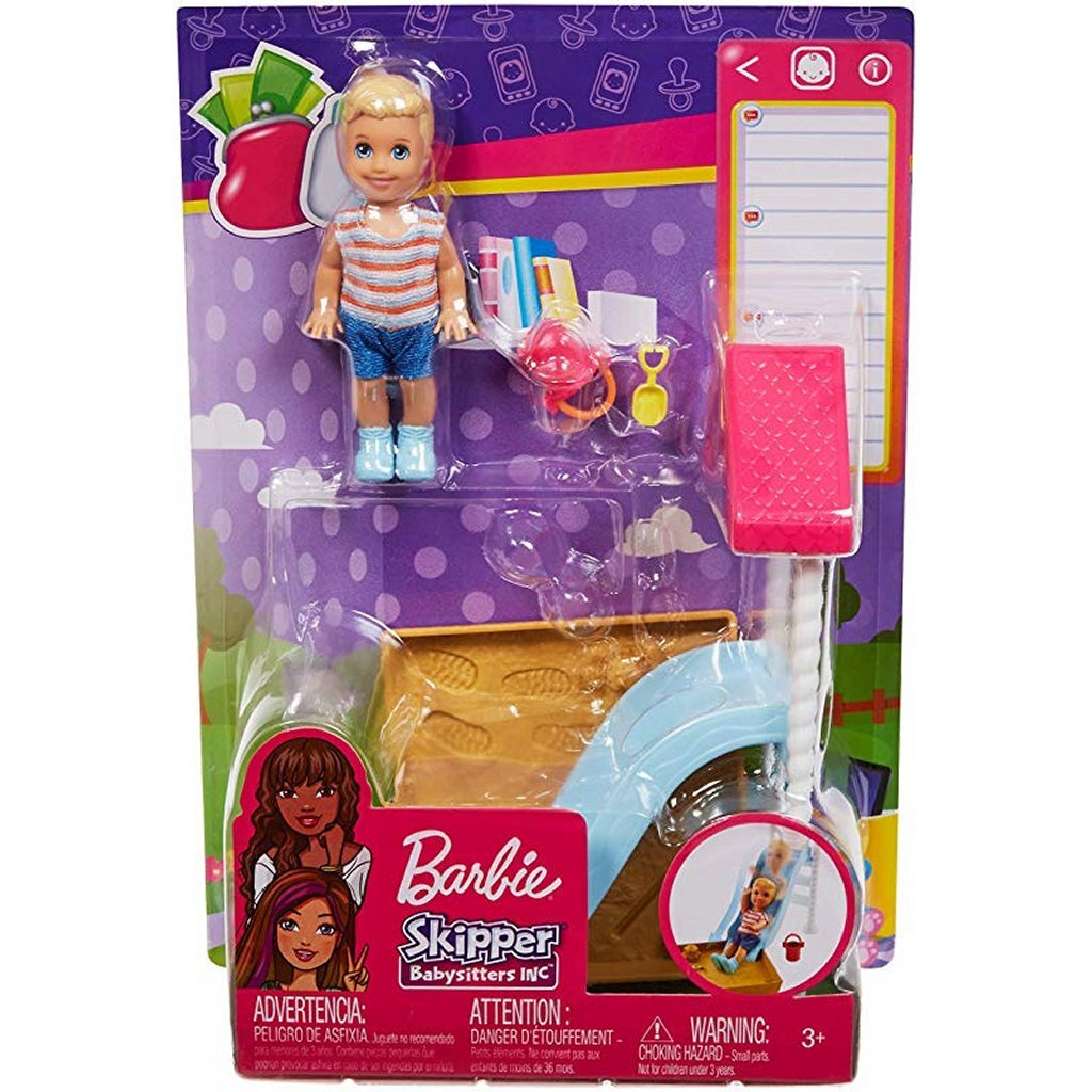 Barbie Skipper Babysitter legesæt