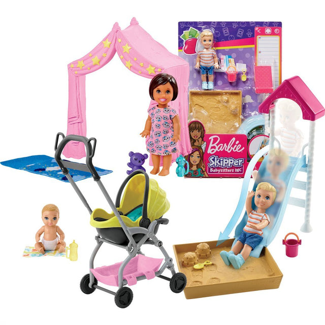 Barbie Skipper Babysitter legesæt