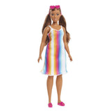 Barbie elsker havdukkens regnbuekjole