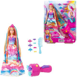 Barbie dreamtopia hårplejedukke + tilbehør