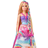 Barbie dreamtopia hårplejedukke + tilbehør