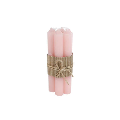 Cosydecor bordlys lys pink ø2x16cm 7-delt