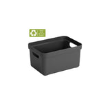 Sunware sigma hjemmeopbevaringsboks 5l antracit 25,2 x 17,5 x 12,2 cm