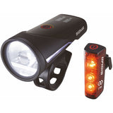 Belysningssæt Sigma Aura 100 USB -forlygter + Blaze Link Taillight