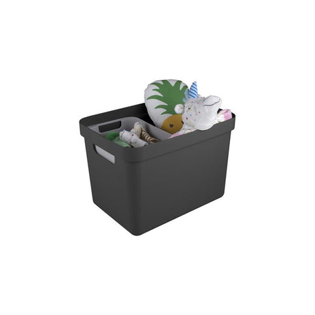 Sunware sigma home opbevaringsboks 18l antracit