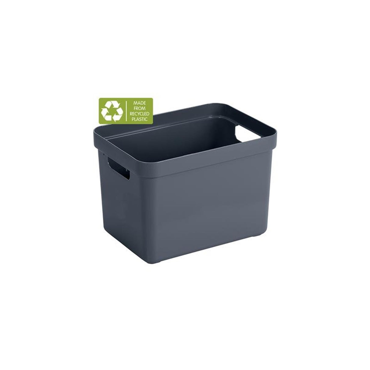 Sunware sigma hjemmeopbevaringsboks 18l mørkeblå-grå 35,2 x 25,3 x 24,3 cm